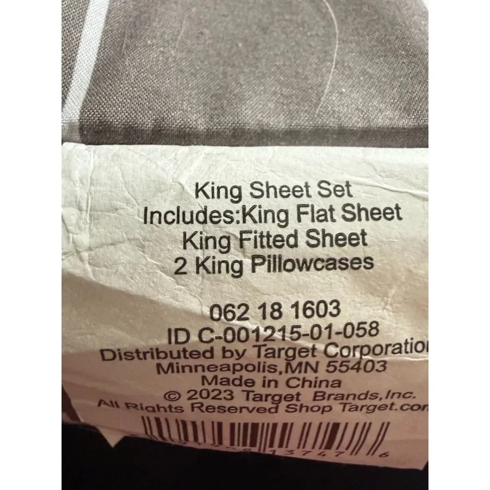 Gray white  size king